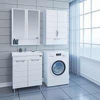 Тумба с раковиной СанТа Родос 70 напольная, 2 дверцы