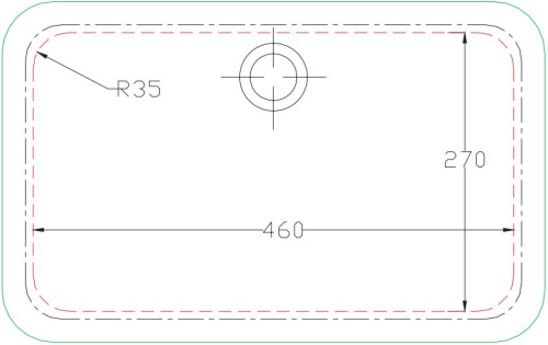 Раковина ArtCeram Gea GEL001 53 см фото 3