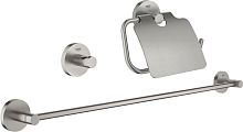 Набор Grohe Essentials 40775DC1 (3 предмета), суперсталь