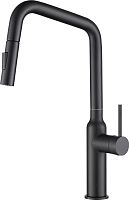 Смеситель Timo Saona 2386/03FL для кухонной мойки, черный