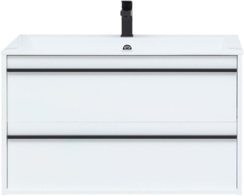 Мебель для ванной Aquanet Lino 90 белый матовый фото 11 Мебель для ванной Aquanet Lino 90 белый матовый фото 11