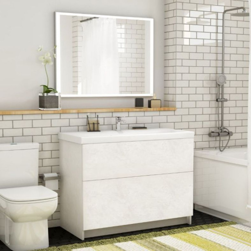 Мебель для ванной Art&Max Verona-Push 100 венециано, напольная фото 4