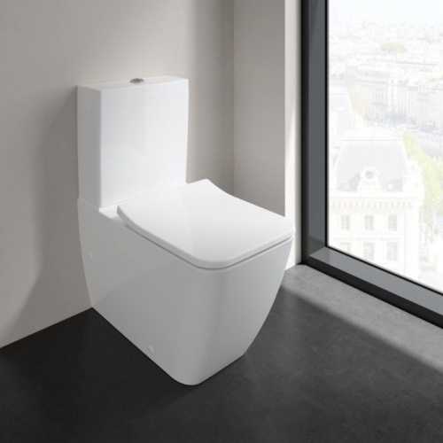 Унитаз-компакт Villeroy & Boch Venticello 4612R0R1 alpin ceramicplus