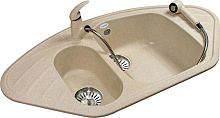 Мойка кухонная Ulgran U-105-328 бежевый