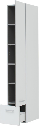 Шкаф-пенал Aquanet Верона 30 белый фото 8