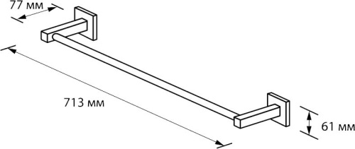 Полотенцедержатель Wess Roytend W21-02 фото 2