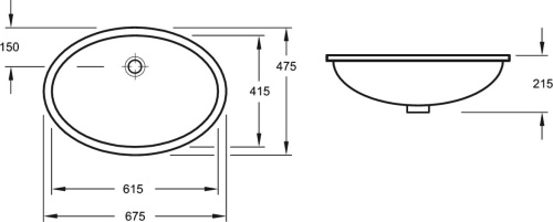 80 671 руб. Раковина Villeroy & Boch Evana 61440001 альпийский белый фото 6 Раковина Villeroy & Boch Evana 61440001 альпийский белый фото 6