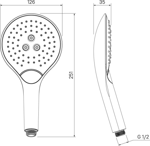 Душевая лейка IDDIS 0903F00i18 фото 6