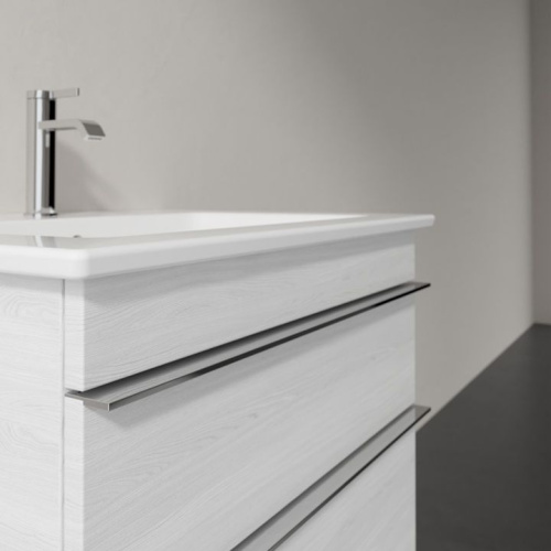 Мебель для ванной Villeroy & Boch Venticello 60 white wood, с ручками хром фото 4