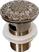 Донный клапан для раковины Milacio MC.010.SL серебро