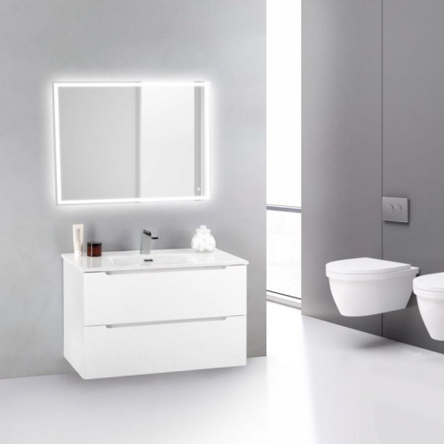 Мебель для ванной BelBagno Etna 39 80 bianco lucido фото 6