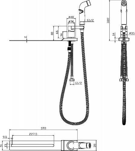 9 880 руб. Гигиенический душ Lemark Solo LM7170CW для установки на унитаз фото 2 Гигиенический душ Lemark Solo LM7170CW для установки на унитаз фото 2