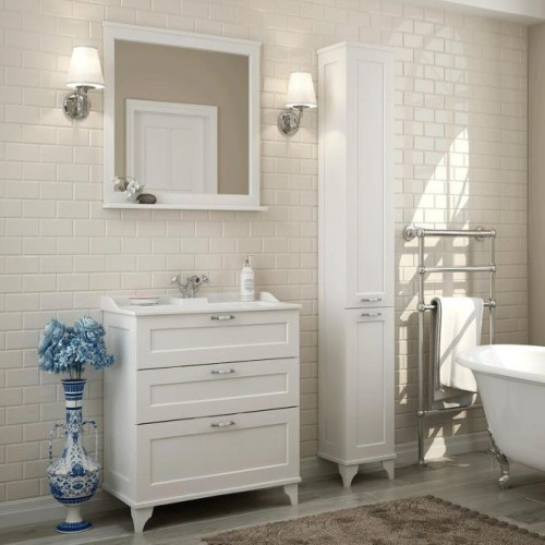 Мебель для ванной AQUATON Леон 65Н дуб белый фото 6