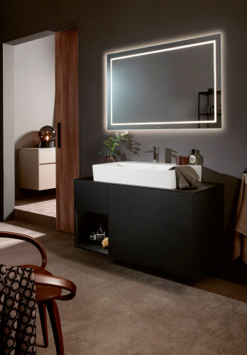 Раковина Villeroy & Boch Memento 4A228LRW stone white, ceramicplus, без перелива