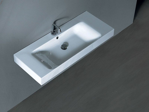 Раковина Kerasan Cento 355001 100 см фото 2