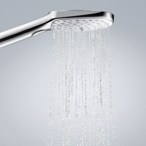 Душевой гарнитур Hansgrohe Raindance Select E 26623400 белый - хром фото 6
