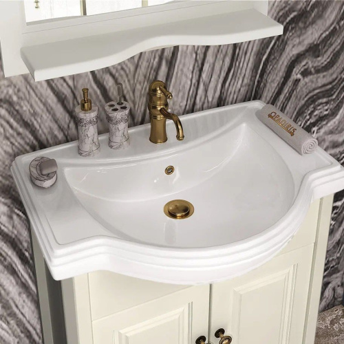 Мебель для ванной Opadiris Брунелла 65 слоновая кость фото 4