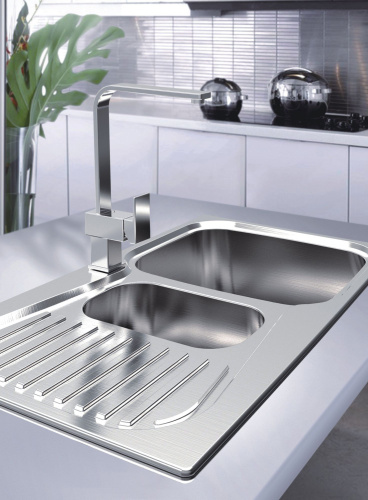 Смеситель Oulin OL-8075S для кухонной мойки фото 2