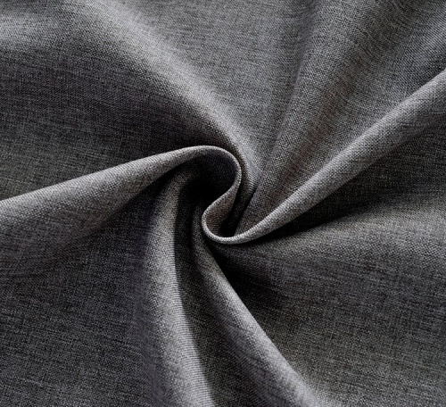 Штора для ванной Carnation Home Fashions Linen Grey LIN240GR 240х200 см, серая фото 5