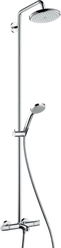 142 100 руб. Душевая стойка Hansgrohe Croma 220 Showerpipe 27223000 с термостатом Душевая стойка Hansgrohe Croma 220 Showerpipe 27223000 с термостатом