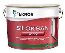 Краска Teknos SILOKSAN FACADE Силиконо-эмульсионная, для защиты фасадов