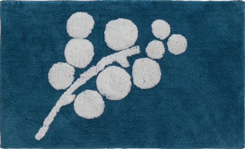 Коврик Creative Bath Indigo Blossoms R1271BLU