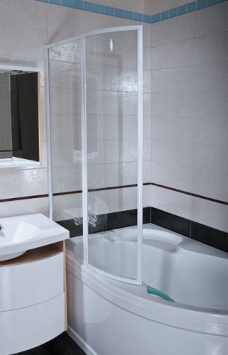 Шторка на ванну Ravak VSK2 Rosa 160 L Transparent фото 4