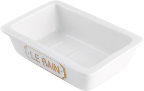 Мыльница Wess Le Bain blanc G88-81 Мыльница Wess Le Bain blanc G88-81