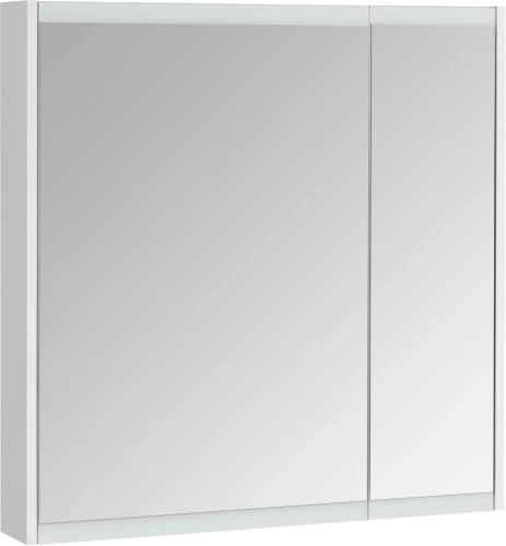 Зеркало-шкаф AQUATON Нортон 80 белый глянец фото 7