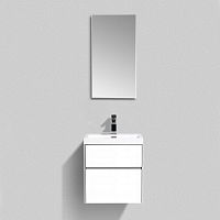 Тумба с раковиной BelBagno Pietra Mini 50 AS bianco lucido