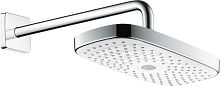 Верхний душ Hansgrohe Raindance Select E 300 2jet 26609400 белый, хром