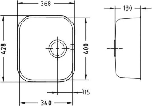 Мойка кухонная Alveus Variant 40 1009392 фото 3