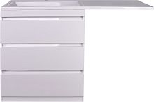 Мебель для ванной Style Line Даллас 140 люкс, белая