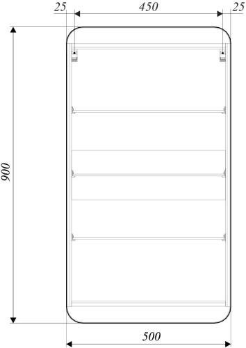 Мебель для ванной 1MarKa Tiny S 60 фото 7