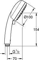 Душевая лейка Grohe Tempesta Cosmopolitan 2757120E