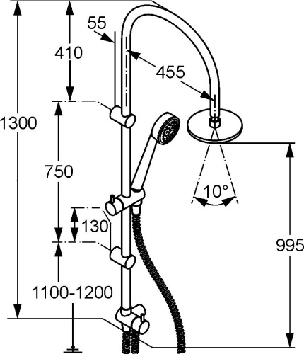 42 700 руб. Душевая стойка Kludi Zenta dual shower system 6167705-00 фото 4 Душевая стойка Kludi Zenta dual shower system 6167705-00 фото 4