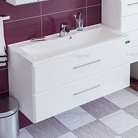 Мебель для ванной СанТа Омега 100 подвесная белая