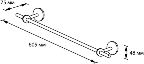 Полотенцедержатель Verran Pulse 273-24 фото 6