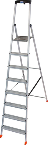 Стремянка Krause Monto Safety 128980 8 ступеней, односторонняя фото 9