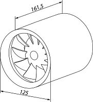 Вытяжной вентилятор Blauberg Ducto Plus 125