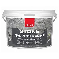 NEOMID STONE лак на акриловой основе с эффектом "мокрого камня" (2,5л)