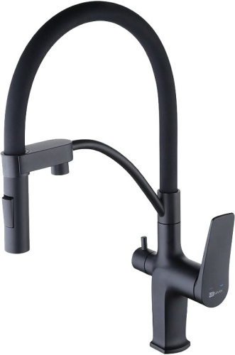 26 950 руб. Смеситель Lemark Bronx LM3761BL для кухонной мойки, черный Смеситель Lemark Bronx LM3761BL для кухонной мойки, черный