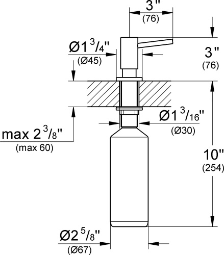 Дозатор Grohe Cosmopolitan 40535DC0 фото 4