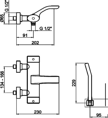 Термостат Webert Wolo WO980201015 хром для ванны с душем фото 4