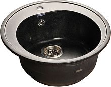 Мойка кухонная GranFest Rondo GF-R510 черная