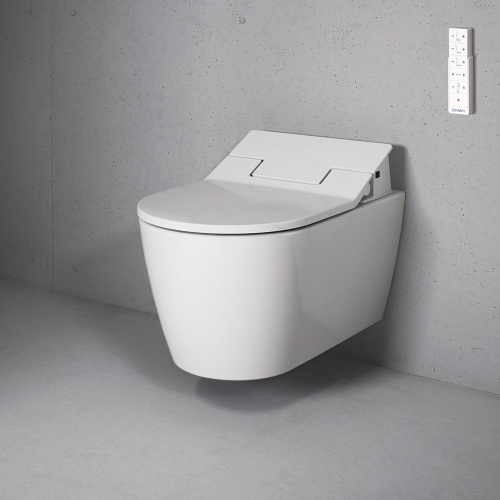 Крышка-сиденье Duravit ME by Starck 611000 002000300 с микролифтом, функция биде фото 4