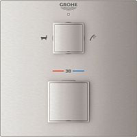Термостат Grohe Grohtherm Cube 24155DC0 для ванны с душем, суперсталь