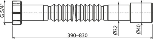 Гофра AlcaPlast A750 фото 2