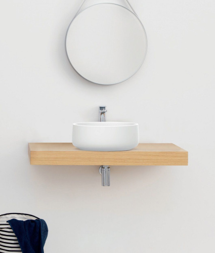 Раковина ArtCeram Cognac COL001 01 00 белый фото 3