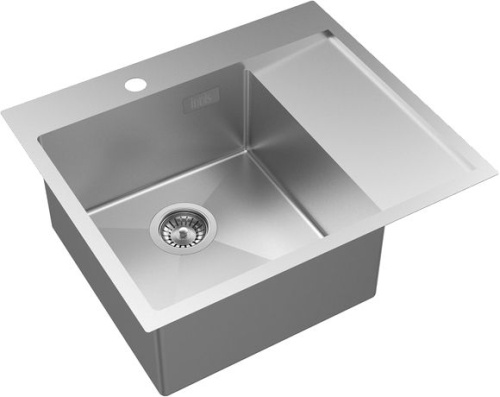 Мойка кухонная IDDIS Haze HAZ59SLi77 L, сатин фото 3